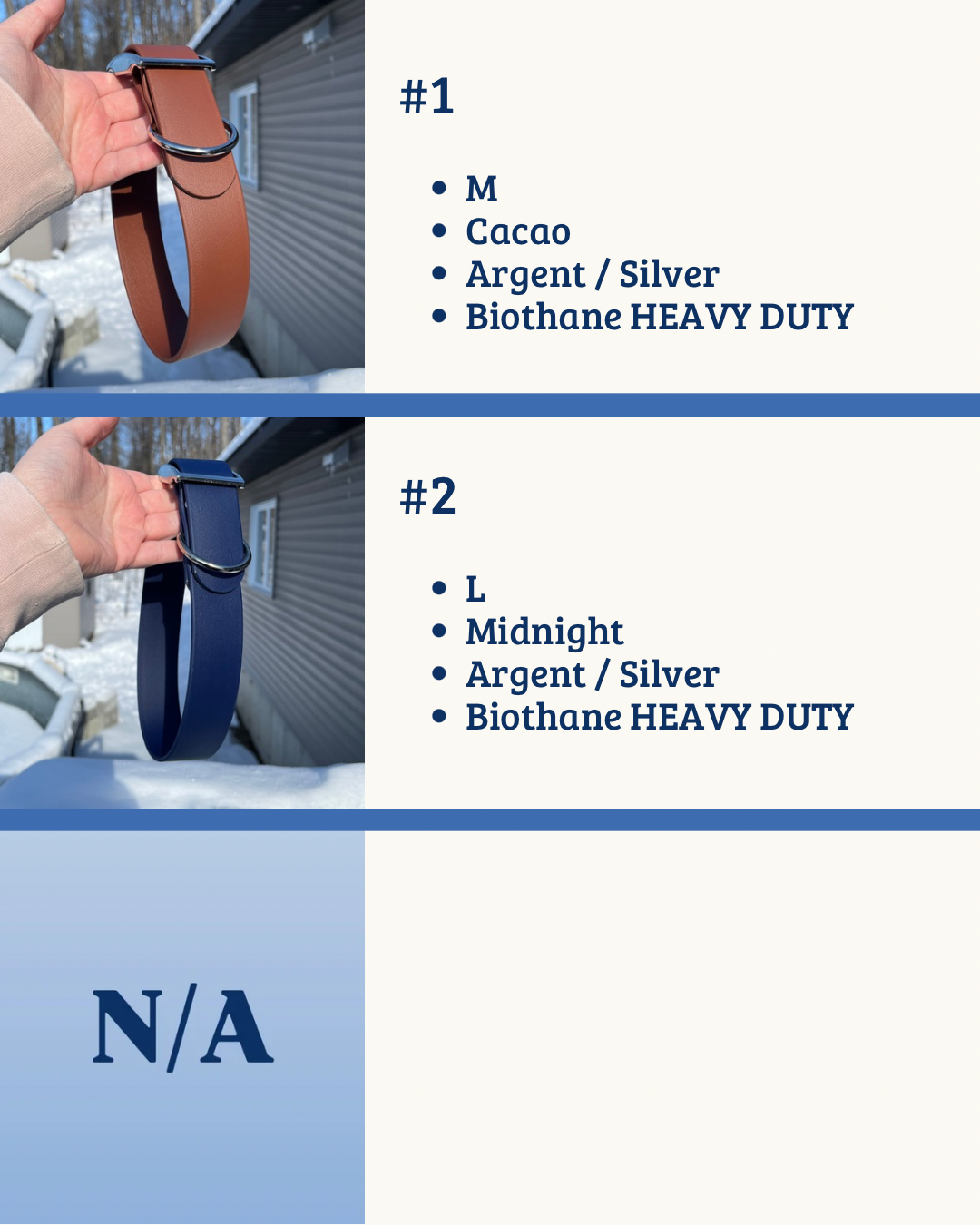 Colliers 1.5" | 1.5" collars