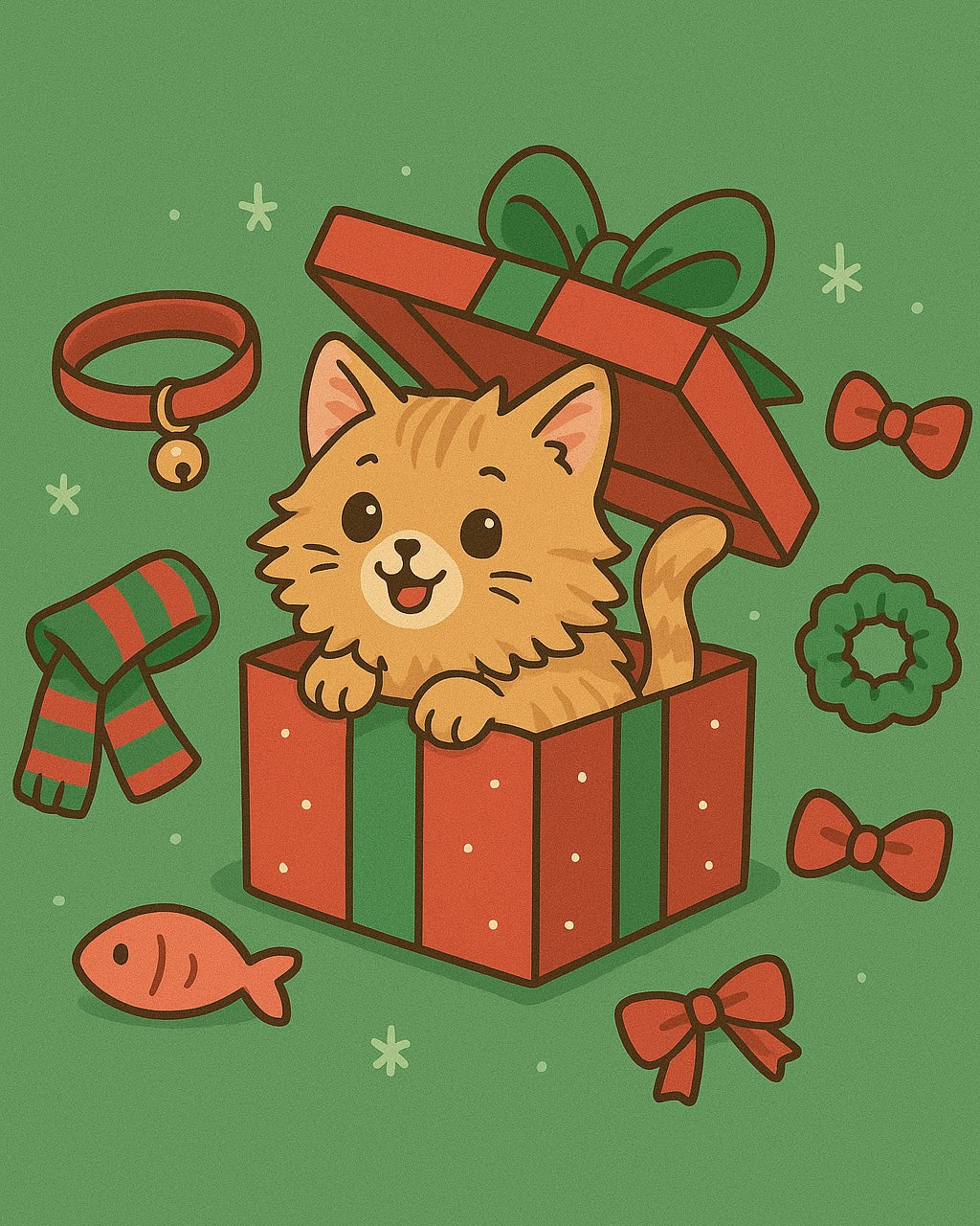 Moyenne boite mystère pour chat | Cat medium mystery box