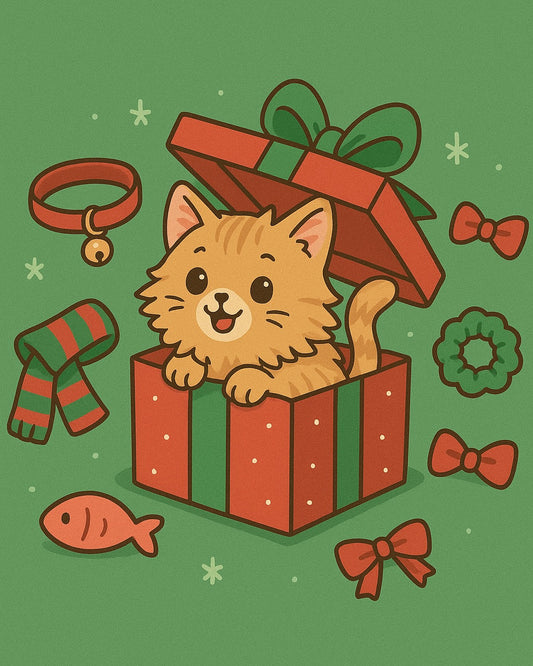 Moyenne boite mystère pour chat | Cat medium mystery box