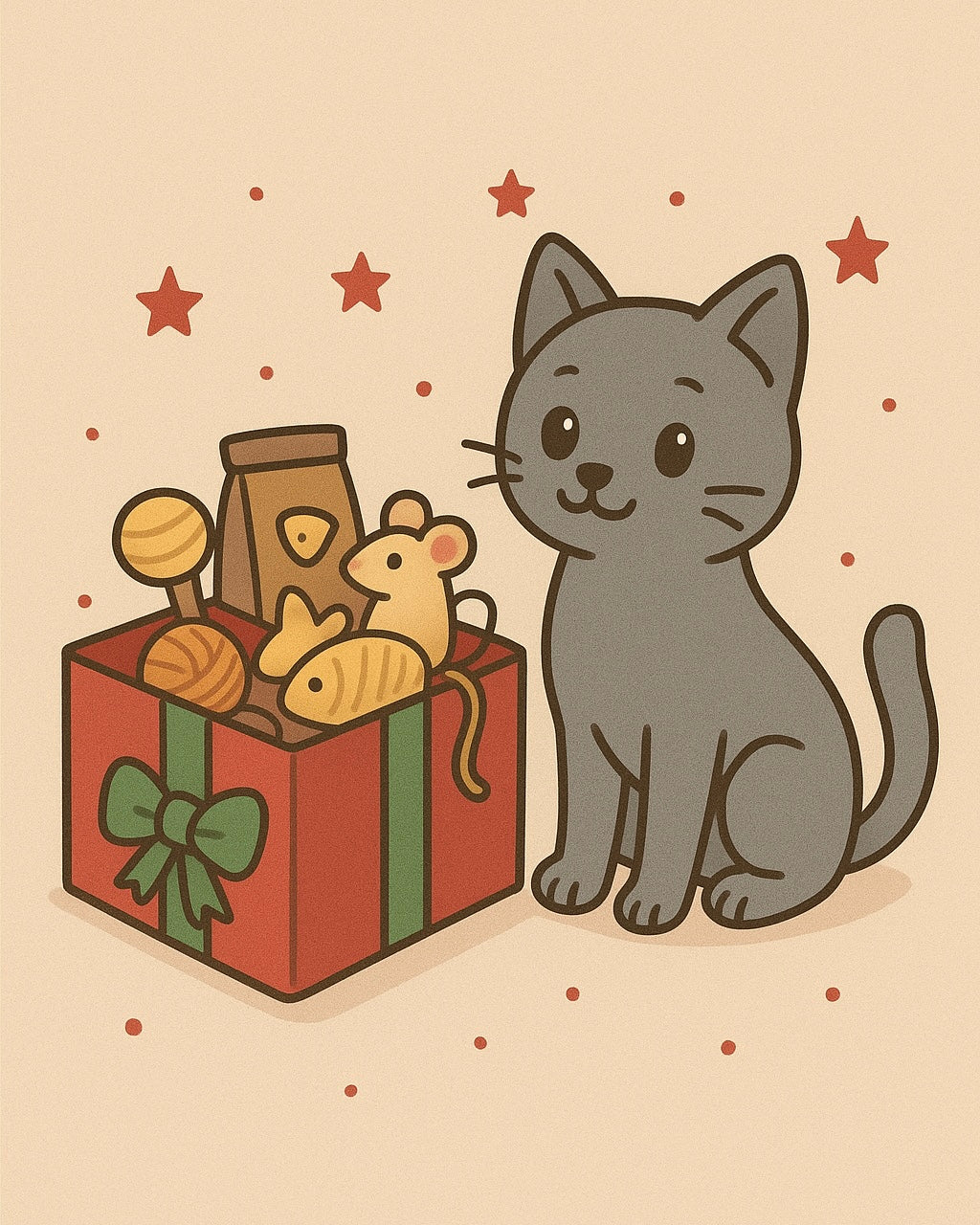 Petite boite mystère pour chat | Cat small mystery box