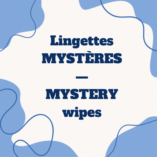 Lingettes mystères / Mystery wipes