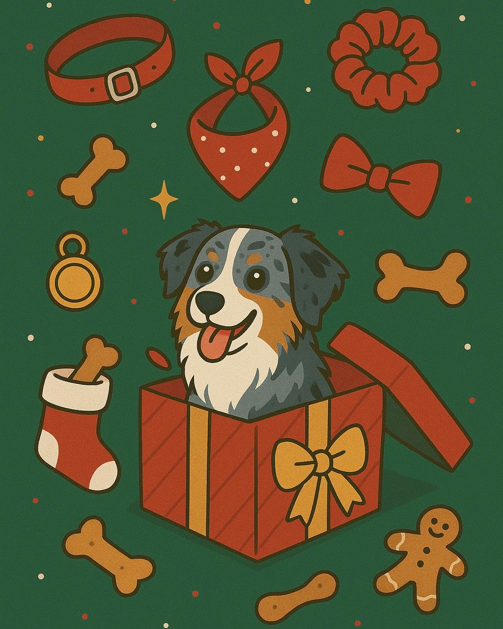 Moyenne boite mystère pour chien | Dog medium mystery box