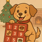 Calendrier de l'Avent pour chien | Dog Christmas Advent calendar