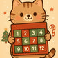 Calendrier de l'Avent pour chat | Cat Christmas Advent calendar